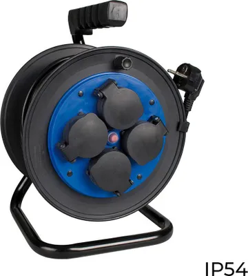 Image de Enrouleur De Câble Solera 25m Ip54 Enrouleur Robuste Ip54 Pour Extérieur - Solera