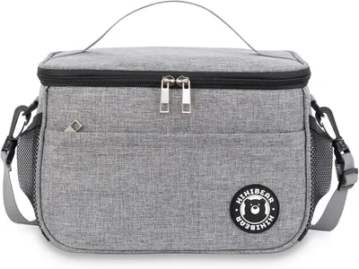 Produktbild von Lunchtas 6.4L / 9L, isolierende Kühlrucksack, faltbar, Tragegurt, für Arbeit und Reisen