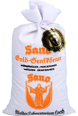 Produktbild von Sano Gold-Senfkörner, 500 g Packung
