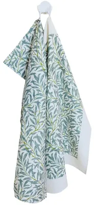 Produktbild von Geschirrtücher Olivenblätter mediterran Druck grün 50x70cm