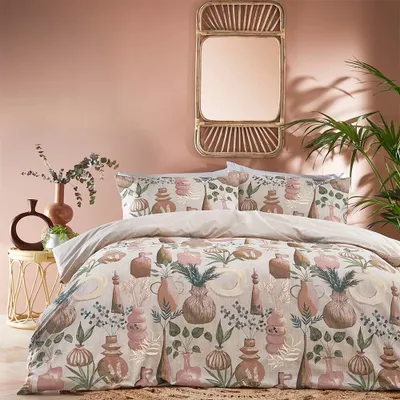 Obrázek produktu pro Furn - Hliněné hrnce - Sada ložního prádla RV2904 (manželská postel) (hliněné)