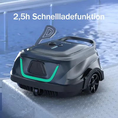 Image de Robot électrique de piscine sans fil nettoyage des fonds - Wybot - WYBOT A1 -