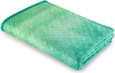 Produktbild von Bassetti Baumwoll-Tagesdecke KERALA Farbe V1 SMARAGD Größe 180x255