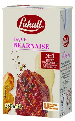 Obrázek produktu pro Lukull Omáčka Bernaise krémová s pikantní bylinkovou příchutí 250ml