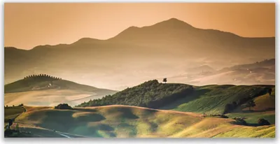 Produktbild von Glasbilder 120x60 Wandbild Druck auf Glas Gebirge Landschaft