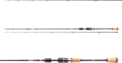 Immagine prodotto di DAIWA Ninja X Spoon Trout, 1.95m, 6.4ft, 0-5g, 2 pezzi, canna da spinning per trote, veloce, 11202-195