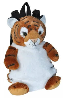Produktbild von rucksack Tiger Junior 2,7 Liter Plüsch braun/weiß