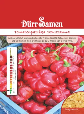 Produktbild von Tomatenpaprika Szuszanna | Tomatenpaprikasamen von Dürr Samen