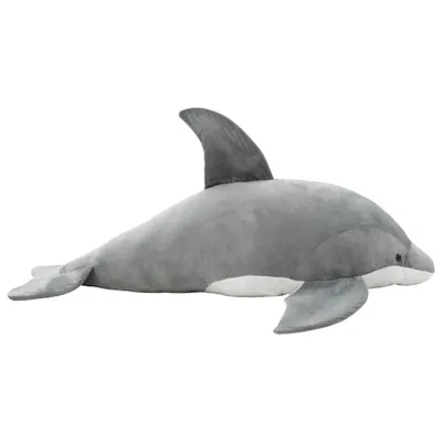 Produktbild von Delfin Kuscheltier Plüsch Grau