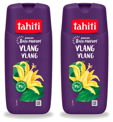 Image de 2 flacons de gel douche Ylang Ylang de Tahiti - 315 ml - Pack avantage - 2 pièces