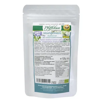 Immagine prodotto di Preparato per spezie senza- Inselgenuss Mediterran Refill 120g