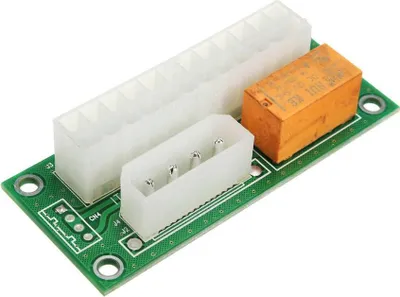 Image de Adaptateur ATX 24 broches pour deux blocs d'alimentation RISER