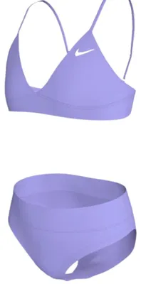Produktbild von Nike Schwimm Effortless Essential Triangle Bikini Set Light Thistle