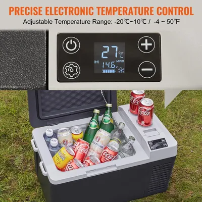 Zdjęcie produktu dla 20-litrowa przenośna lodówka samochodowa - mini lodówka - mobilna lodówka - lodówka kompresorowa - lodówka turystyczna