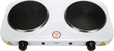 Produktbild von SHOV Doppel-Kochplatte 2500W – Elektroherd mobil Camping Küche 2 Kochfelder