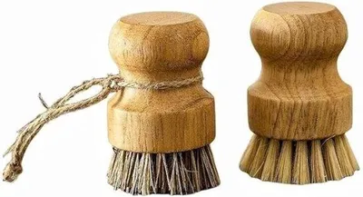 Obrázek produktu pro Dřevěná utěrka – sada utěrek na ruční mytí nádobí – 2 kusy