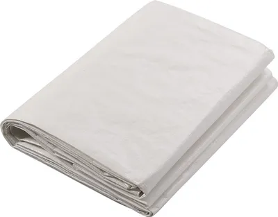 Produktbild von PE-Bauzaunplane weiß 140g/m² 1,76 x 3,41 m - WEISS