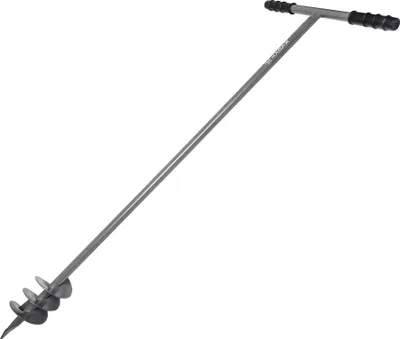 Obrázek produktu pro Zemní vrták Vrták na výsadbu - Ruční vrták - Ø 11 cm (110 mm) - Spirálový vrták na výsadbu a sloupky - Zahradní nářadí