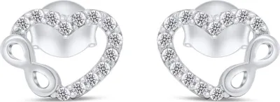Immagine prodotto di Orecchini a cuore in argento EA359W