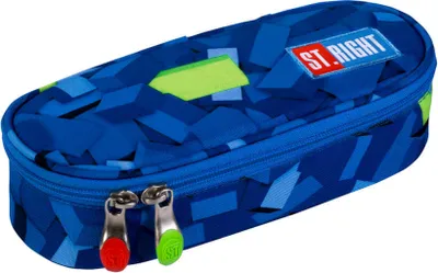 Immagine prodotto di ST.RIGHT Astuccio portamatite Astuccio scuola Pads, PC1 Ragazzi Ragazze Blu Verde