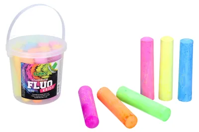 Zdjęcie produktu dla Kreda Chodnikowa Fluo 15szt