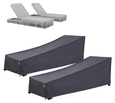 Immagine prodotto di Coperture impermeabili per lettini, set da 2