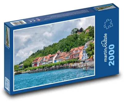 Zdjęcie produktu dla Puzzle 2000 Meersburg - miasto nad Jeziorem Bodeńskim - martinpuzzle