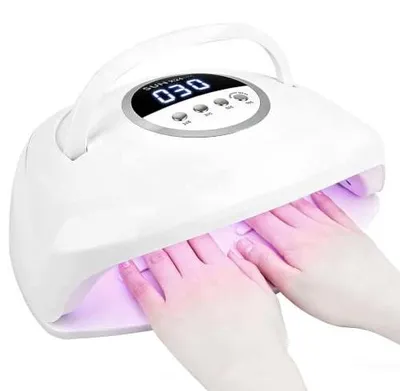 Zdjęcie produktu dla Lampa UV LED do paznokci 380W 84 diody żelowe rąk stóp
