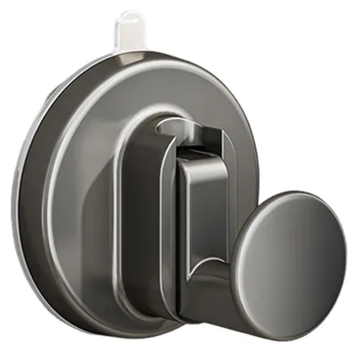 Produktbild von 1/2/4/6 Stück Saugnapfhaken, bohrfrei, Handtuchhalter mit Saugnapf, multifunktionale Glastürhaken, Badezimmerhaken