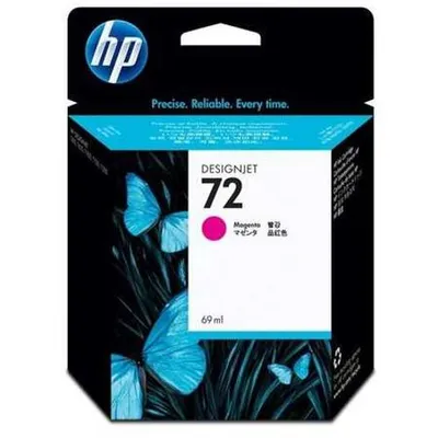 Obrázok produktu pre HP Cartouche d'encre magenta n°72 69-ml avec encre Vivera, HP DesignJet T610, T620, T770, T1100, T1200, T1200 HD, T2300 eMFP, T790, T1300, Atramentový, Purpurová, C9399A, Biznis, Singapúr
