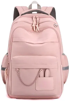 Produktbild von Rosa Schulranzen für Mädchen, große Kapazität, ideal für die Grundschule