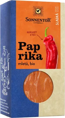 Productafbeelding van Sonnentor 00894, Poederkruiden, 50 g, Zoete paprika, Verpakking