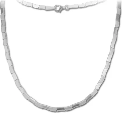 Produktbild von SilberDream Kette Collier für Damen Design 45cm Sterling Silber matt SDK427