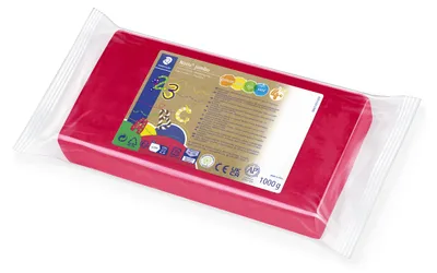 Image de STAEDTLER Plastilin-Knete NC rot 1kg
