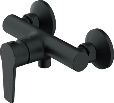 Produktbild von LENZ MOLA Brausearmatur schwarz-matt 46030251