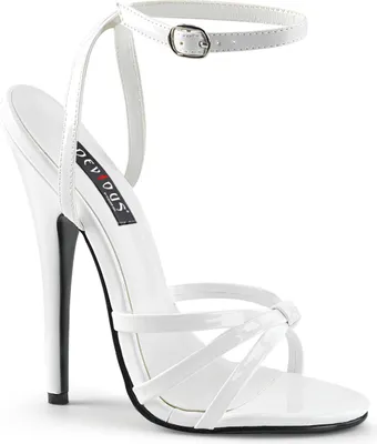 Produktbild von DOMINA-108 Damen Sandale von Devious, Weiß , EU 45, US 15