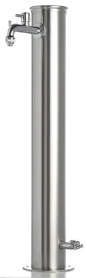 Immagine prodotto di Fontana da Giardino con Doppio Rubinetto Belfer 42/ARRI Acciaio Inox