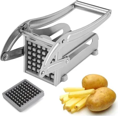 Immagine prodotto di Affettatrice in acciaio inossidabile con leva manuale per verdura e frutta