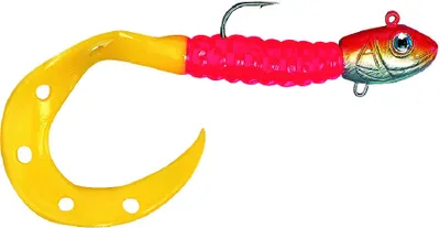 Produktbild von Jenzi Dorsch-Knaller Twister montiert Orange Gelb 50g