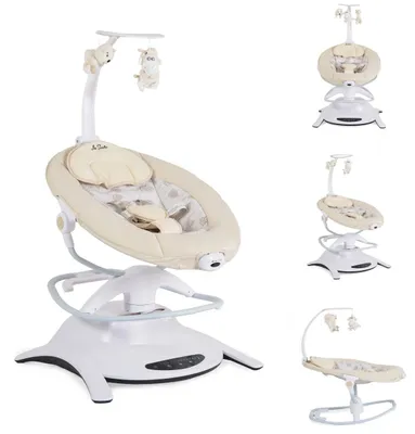 Obrázek produktu pro Cangaroo Babywippe La Scala, elektrická, s funkcí houpání, vibrací a dálkovým ovládáním