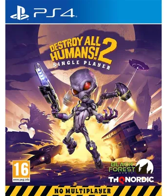Produktbild von Ecoplay Destroy All Humans! 2 Reprobed Single Player (PS4), PlayStation 4, T (Jugendliche), Physische Medien