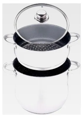 Produktbild von Edelstahl-Couscous-Topf (6 Liter)