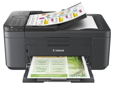 Produktbild von Canon PIXMA TR4755i, Tintenstrahl, Farbdruck, 4800 x 1200 DPI, A4, Direktdruck, Schwarz