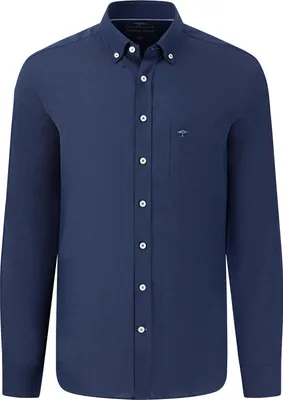 Produktbild von Fynch Hatton - Herren Oxford Hemd (10005500), Größe:XL, Fynch Hatton farbe:Navy (5540)