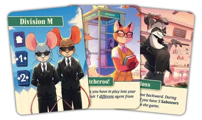 Immagine prodotto di Agent Avenue: Division M – Espansione del gioco di carte (EN)