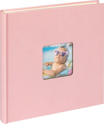 Produktbild von Walther, FA-205-BR, Designalbum Fun Baby Selection, rosa, 26x25 cm