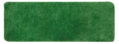 Productafbeelding van Antislip badmat, wasbaar, grasgroen, 45x120 cm, microvezel, absorberend