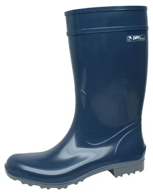 Bockstiegel Damen Gummistiefel Regenstiefel Luisa in blau / grau