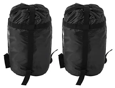 Produktbild von Camping Schlafsack Aufbewahrungstasche - Kompressionsbeutel für Outdoor Aktivitäten - 2 Stück