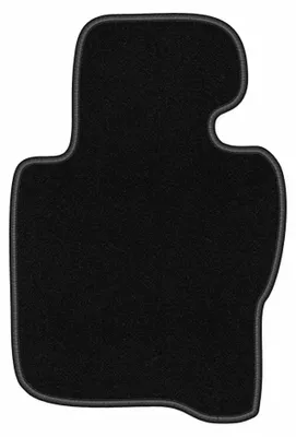 Image de Tapis conducteur en moquette pour BMW 4 F33 2013- (Xdrive) – 1 pièce, noir, sur mesure – Wielganizator BASIC